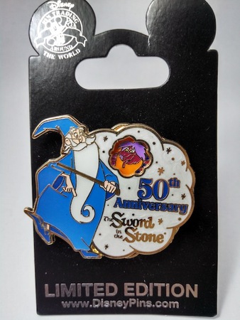 Sword in the Stone 50th Anniversary Pin