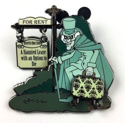 DLR - Haunted Mansion® O'Pin House - For Rent Pin view 3