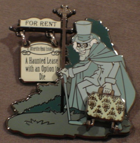 DLR - Haunted Mansion® O'Pin House - For Rent Pin view 2