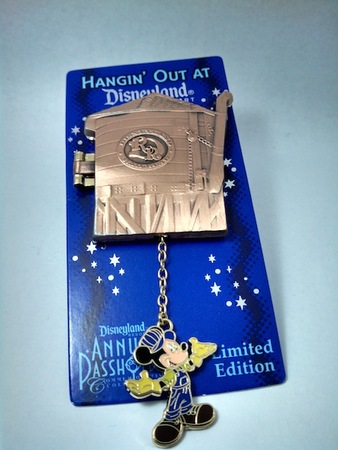 Annual Passholder Hanging Pin Collection - Water Tower