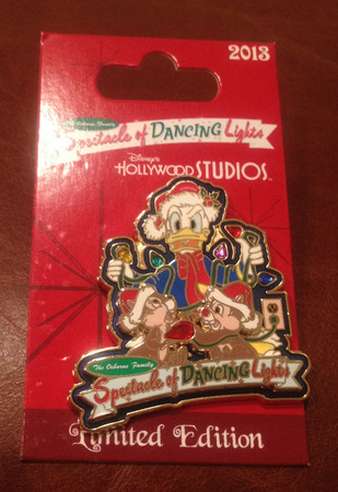 2013 Spectacle of Dancing Lights: Donald Duck with Chip & Dale