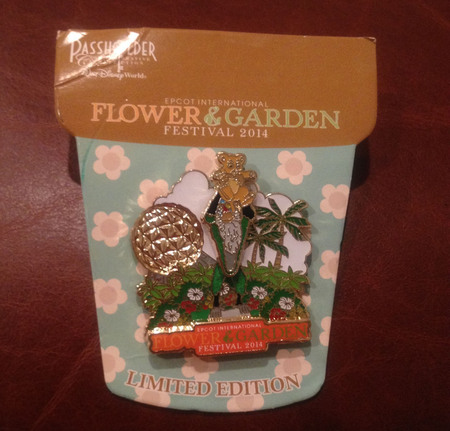WDW - EPCOT International Flower and Garden Festival 2014 - Annual Passholder Simba and Rafiki Topiary