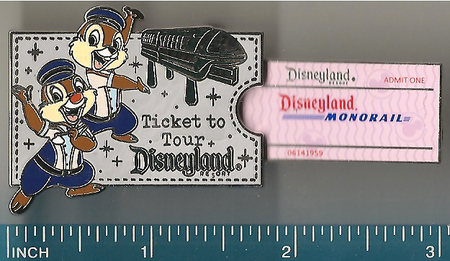 Annual Passholder - Tour the Lore - Monorail - Chip n’ Dale