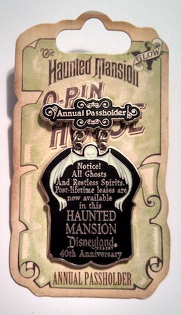 DLR - Haunted Mansion® O'Pin House - Annual Passholder Preview Sign Pin