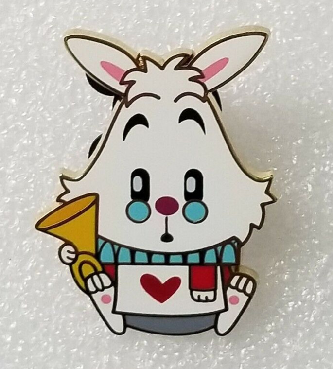 WDI - Alice in Wonderland Adorbs Mystery Pin Collection - White Rabbit