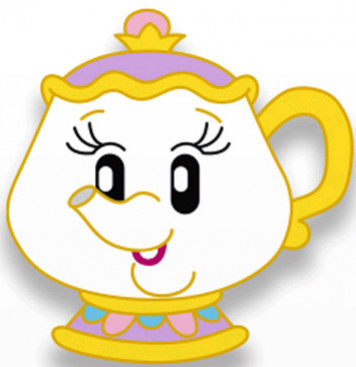 WDI - Beauty and the Beast Adorbs Mystery Pin Set - Mrs. Potts