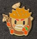 WDI - Moana Adorbs Mystery Pin Set - Kakamora Spiked Fish Head view 2