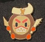 WDI - Moana Adorbs Mystery Pin Set - Kakamora Bonehead view 2