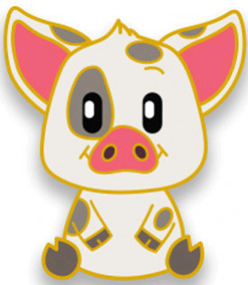 WDI - Moana Adorbs Mystery Pin Set - Pua