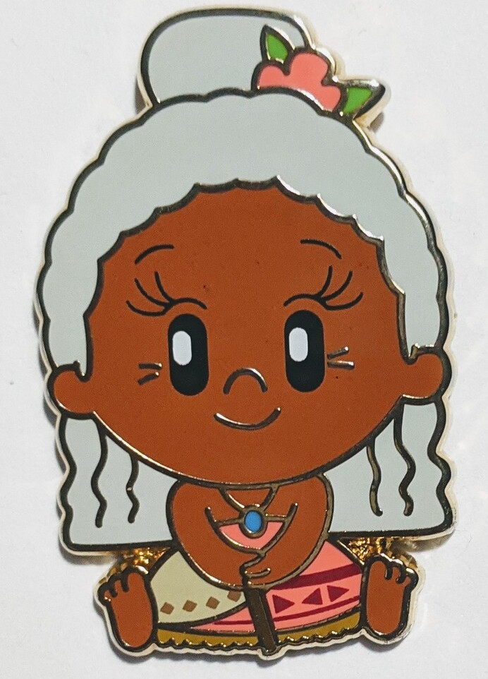 WDI - Moana Adorbs Mystery Pin Set - Chaser Gramma Tala view 2