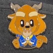 WDI - Beauty and the Beast Adorbs Mystery Pin Set - Chaser Beast Tuxedo