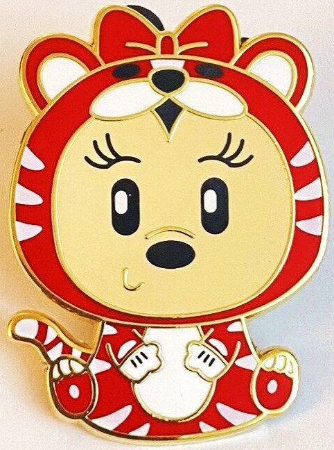 WDI - Chinese New Year 2022 aDorbs Pins - Minnie Mouse
