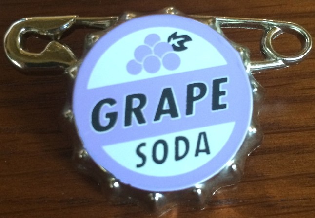 Disney-Pixar's Up - Ellie Badge - Grape Soda view 3