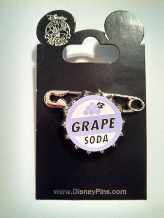 Disney-Pixar's Up - Ellie Badge - Grape Soda