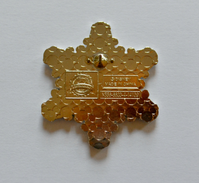 Frozen - Anna & Elsa Jeweled Snowflake Pin view 3