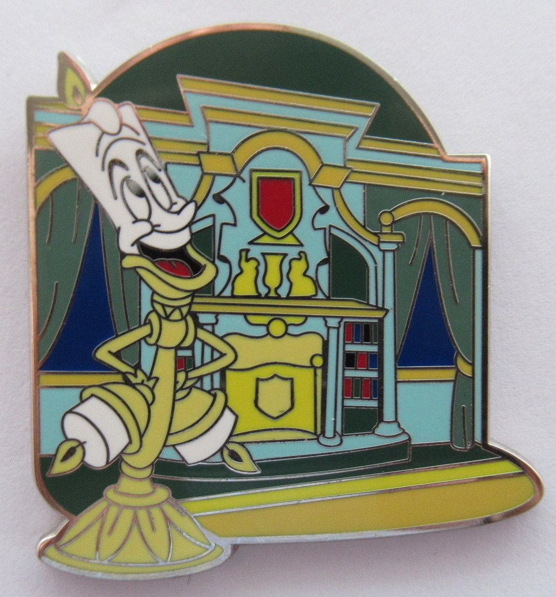 WDW - New Fantasyland - Beauty and the Beast Mystery Collection - Lumiere at Enchanted Tales with Belle ONLY view 3