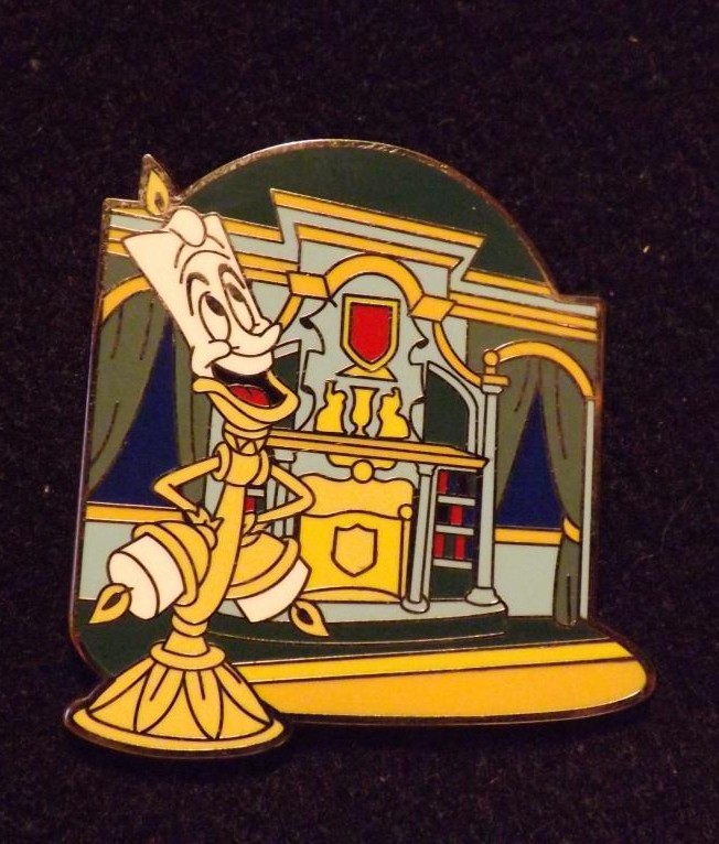 WDW - New Fantasyland - Beauty and the Beast Mystery Collection - Lumiere at Enchanted Tales with Belle ONLY view 2