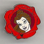 WDW - 2011 Hidden Mickey Series - Princess Flowers - Belle view 2