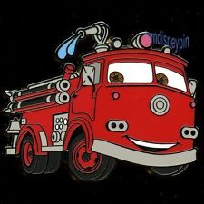 Cars - Red Fire Engine Truck
