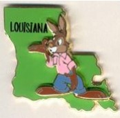 State Character Pins - Louisiana - Brer Rabbit view 2