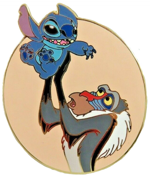 Disney Auctions (P.I.N.S.) - Stitch & Rafiki Pride Rock view 4