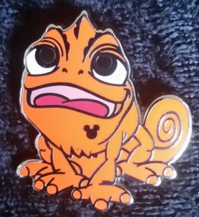 WDW - 2014 Hidden Mickey Series - Colorful Pascal - Orange view 2