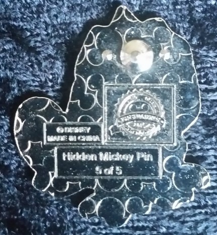 WDW - 2014 Hidden Mickey Series - Colorful Pascal - Orange view 3