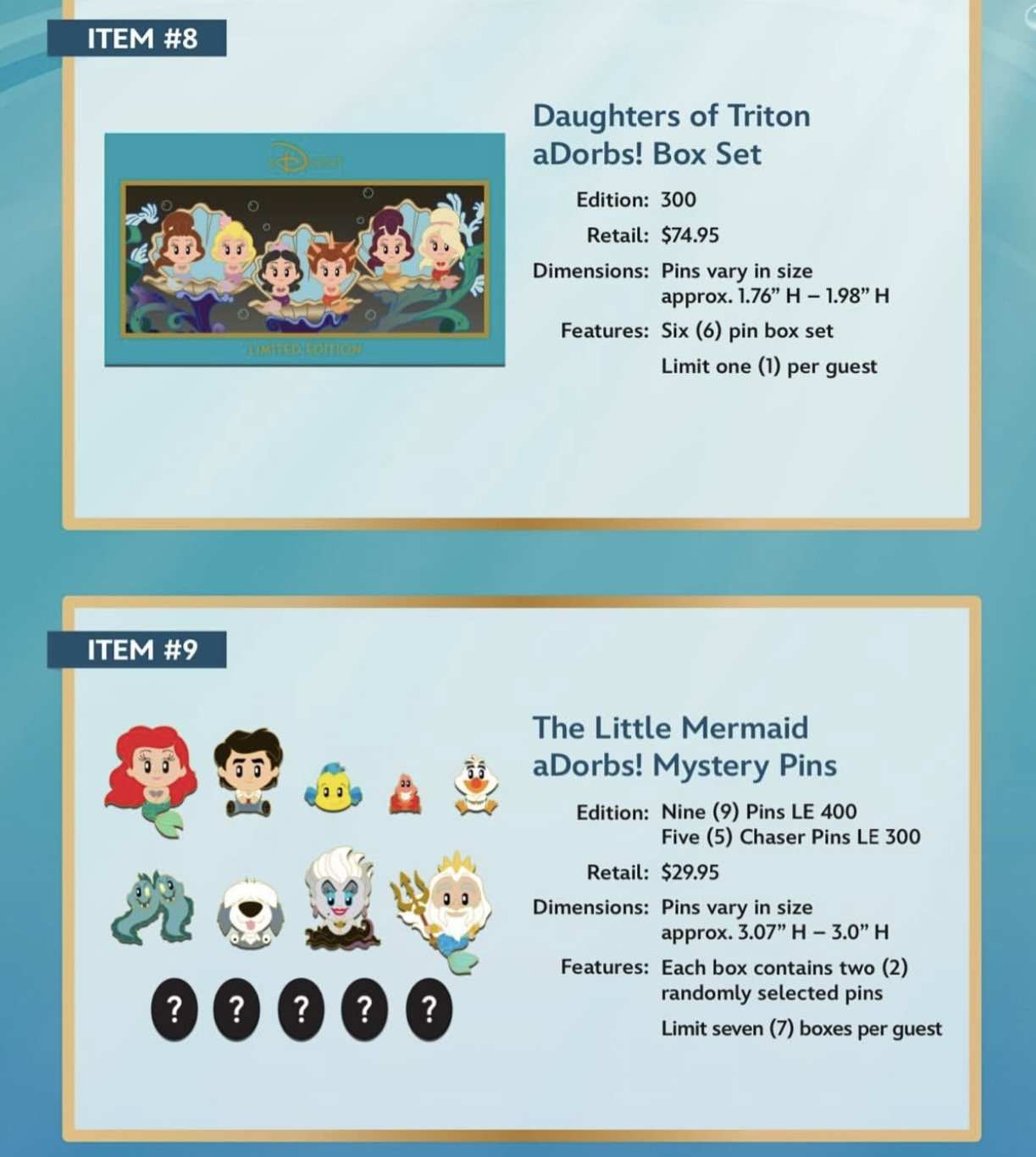 WDI - Adorbs - The Little Mermaid - King Triton view 2